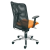 Biuro kėdė MONTANA R15G steel 11 chrome su Epron Syncron Plus ir sėdynės gylio reguliavimo mechanizmu