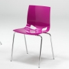 Sulankstomas valgyklos komplektas, violetinės kėdės, L1400 mm