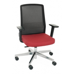 Biuro Kėdė COCO BS Chrome Gobeleno Spalva Pasirinktina