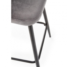 Baro Kėdė H96 Pilkos spalvos