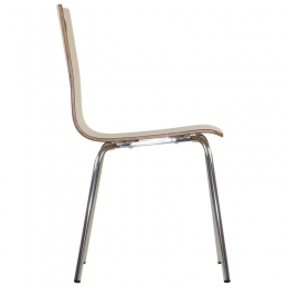 Kėdė WERDI A | Stainless Steel/natural