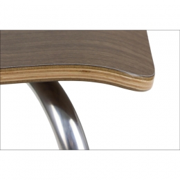 Kėdė WERDI B | Stainless Steel/walnut