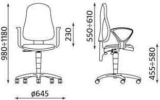 Kėdė ALEX 25F