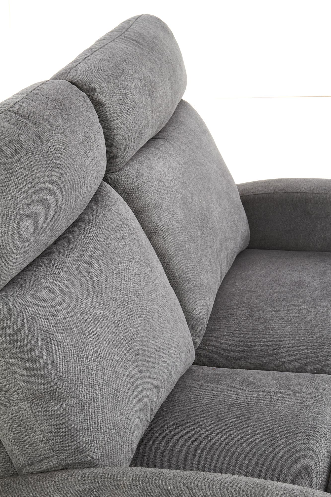 dviviete sofa reglaineris kreslas OSLO 2S pilkos spalvos