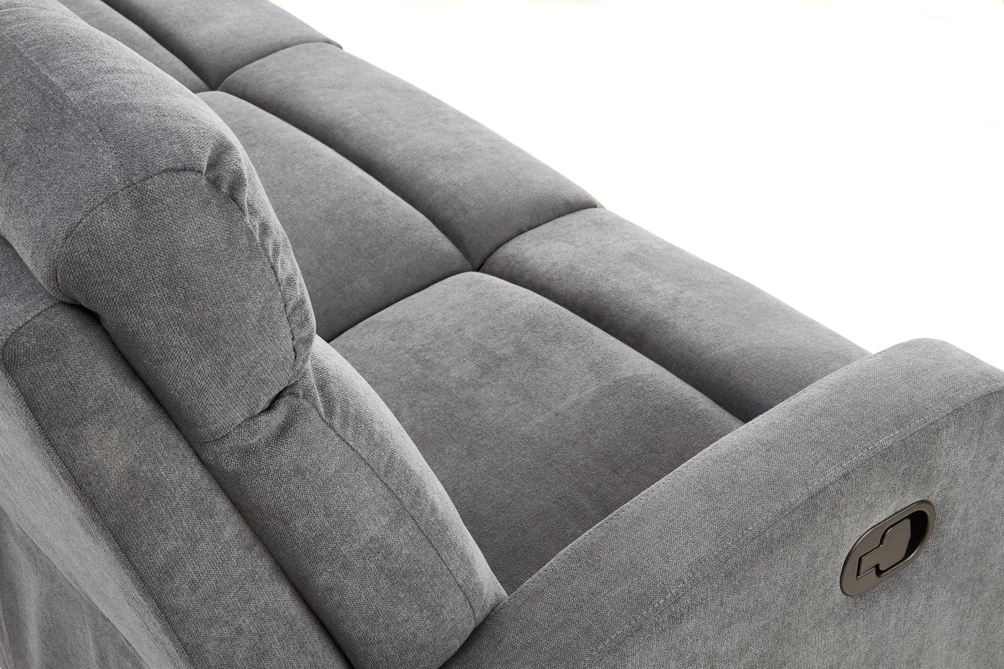 triviete sofa reglaineris kreslas OSLO 3S pilkos spalvos
