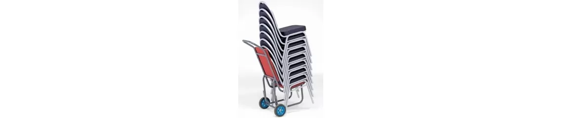 Vežimėliai stalams ir kėdėms