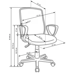 Biuro kėdė REFLEX su ErgAon-2L mechanizmu