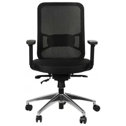 Biuro Kėdė GN-310 Juoda su Aliuminio Kryžme