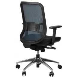 Biuro Kėdė GN-310 Mėlyna su Aliuminio Kryžme