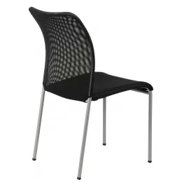 Kėdė HN-7502 Apmušimas Juodas, Aliuminio Rėmas