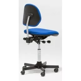 Pramoninė kėdė, H600 mm, mėlyna, be lanko kojoms