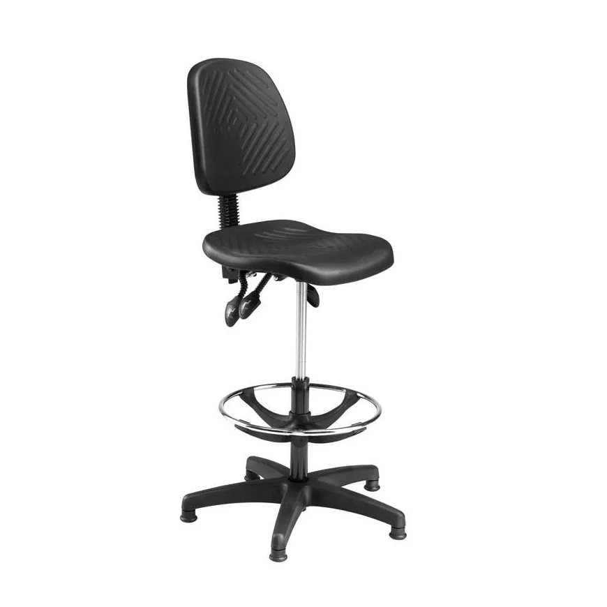Pramoninė kėdė, H520 mm, juoda, su pakoja