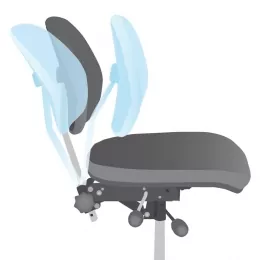 Gamyklinė kėdė, H460 x 580 mm
