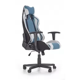 Biuro/Žaidimų Kėdė CAYMAN (Mėlyna/Balta)