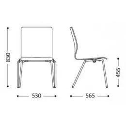 Kėdė FEN 4L-ARM