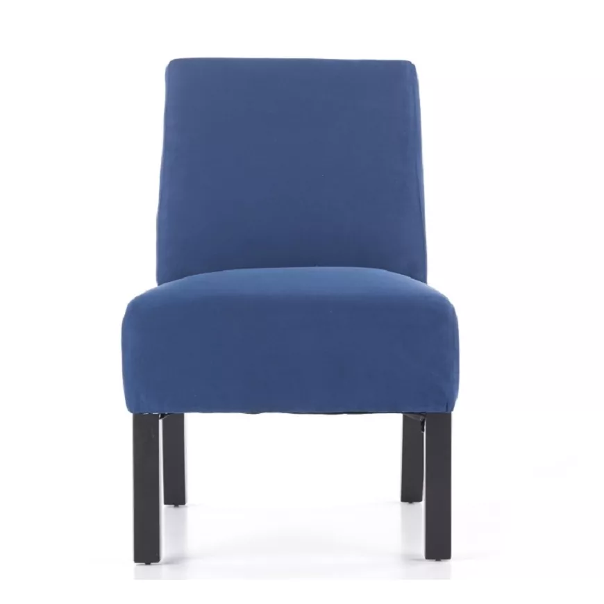 Mėlynos spalvos fotelis